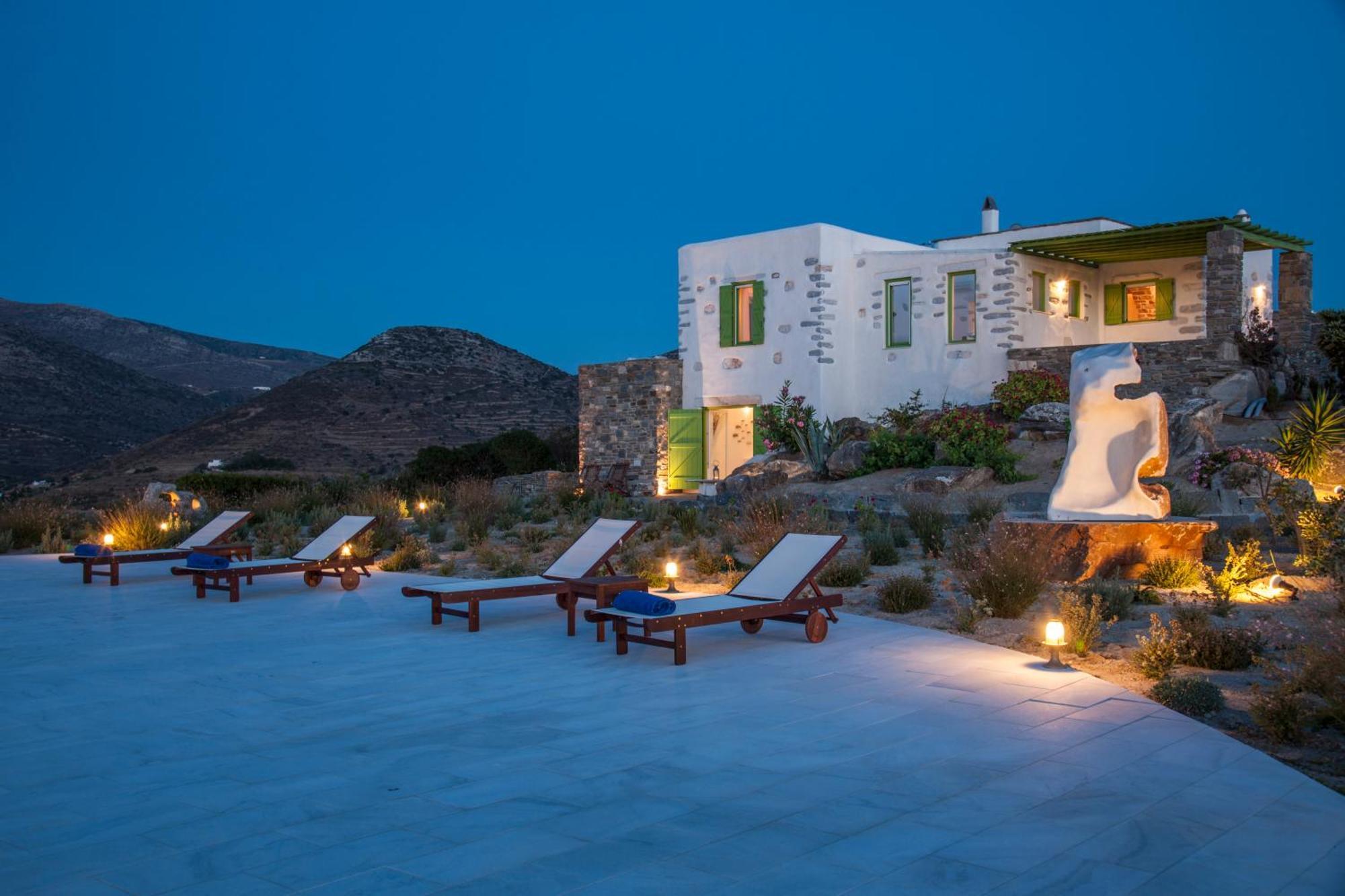 Villa Aeolos With 2 Private Pools Sarakiniko  Luaran gambar