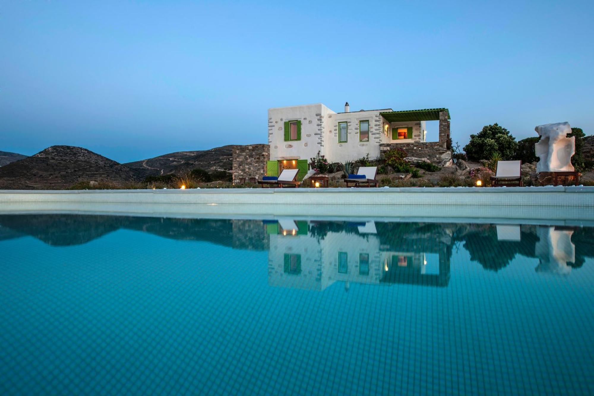 Villa Aeolos With 2 Private Pools Sarakiniko  Luaran gambar